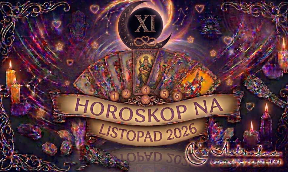 Horoskop Miesięczny listopad 2026 – Prognoza dla każdego znaku zodiaku